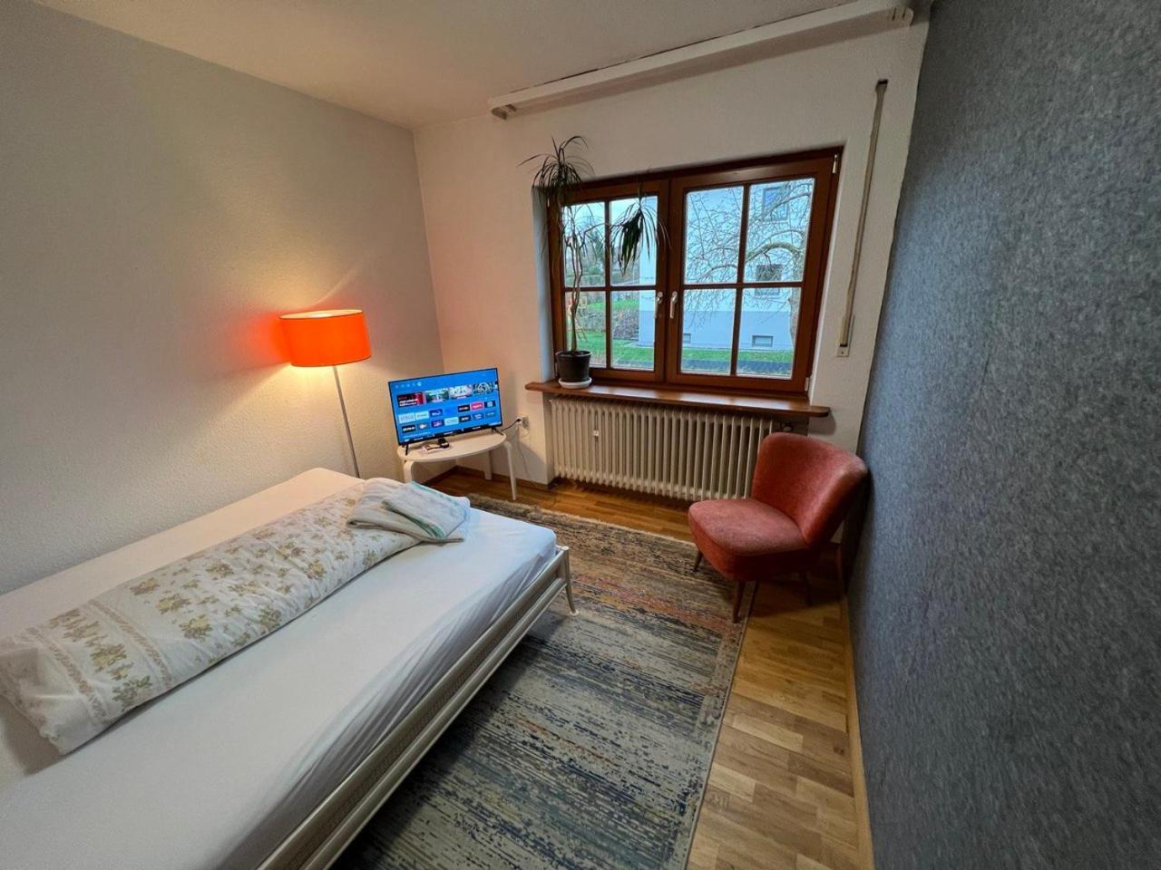 1,5-Zimmer Mit Duschbad, Gartenblick, Kuehlschrank 헤롤드스베르크 외부 사진